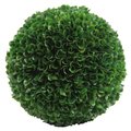 Adlmired By Nature Admired By Nature ABN5P014-GRN 7.25 in. Faux Preserved Artificial Boxwood Ball Topiary Plant; Green ABN5P014-GRN